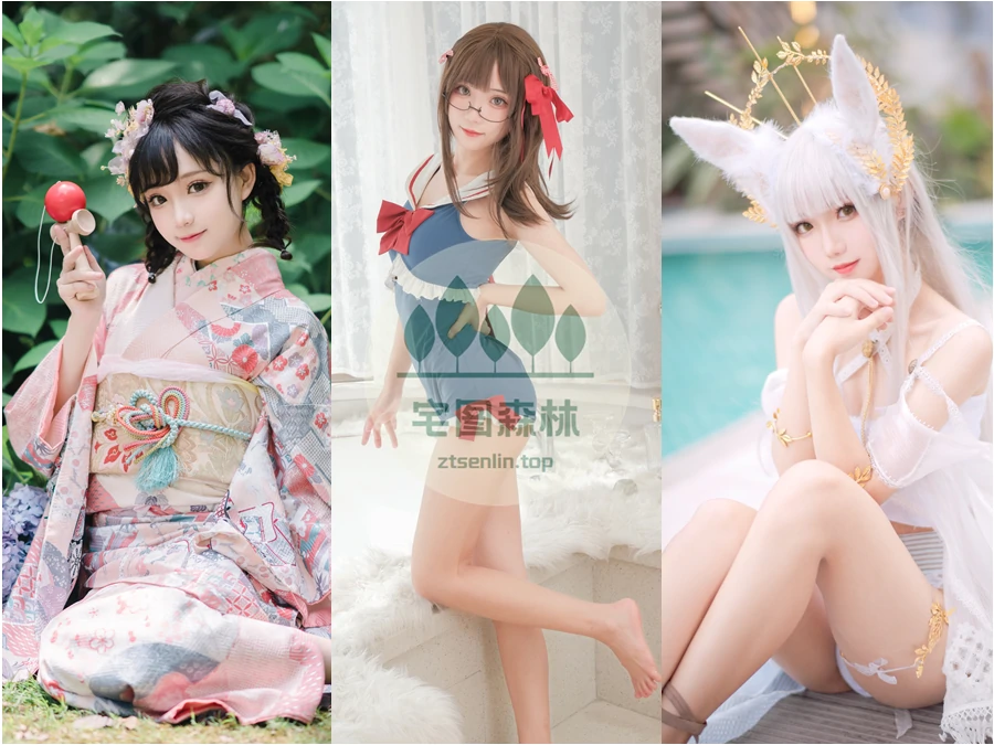 花柒Hana写真图包合集下载&汇总：大写的清纯可爱[39套-4.9G]-第2张-宅图森林写真资源合集下载