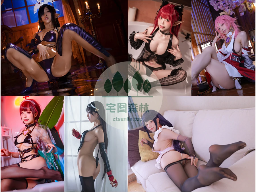 网红coser水淼aqua写真合集下载&汇总：崩坏御姐，有容乃大[232套-43.4G]-第2张-宅图森林写真资源合集下载