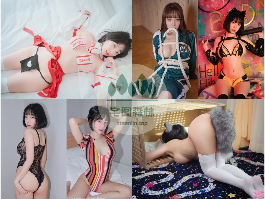 韩系美女模特姜仁卿(Ebichu)写真合集下载&汇总：没法再标准的童颜巨乳[120套-60.3G]-第5张-宅图森林写真资源合集下载