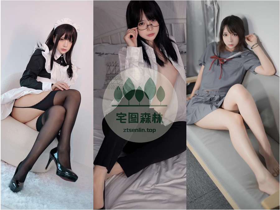 萌妹coser疯猫ss写真合集下载&汇总：可御可萌的美腿二次元博主[136套-63.2G]-第2张-宅图森林写真资源合集下载
