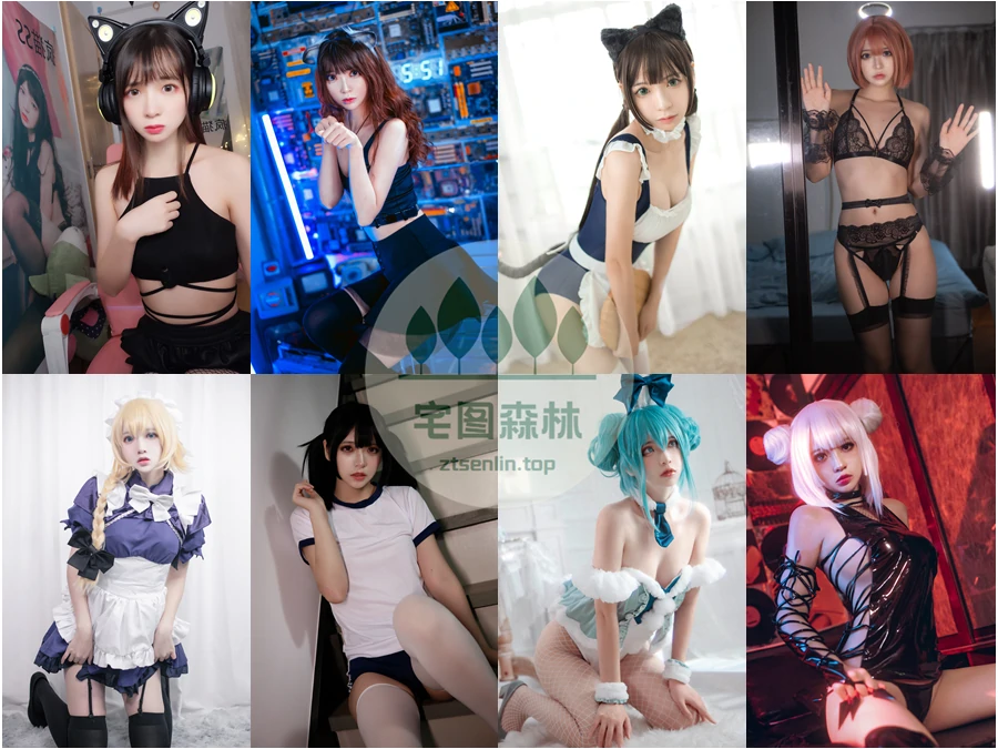萌妹coser疯猫ss写真合集下载&汇总：可御可萌的美腿二次元博主[136套-63.2G]