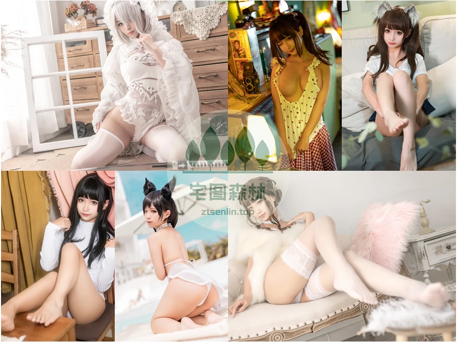 动漫博主蠢沫沫写真合集下载&汇总：纯真又妖媚的童颜巨乳[371套-222.0G]-第3张-宅图森林写真资源合集下载