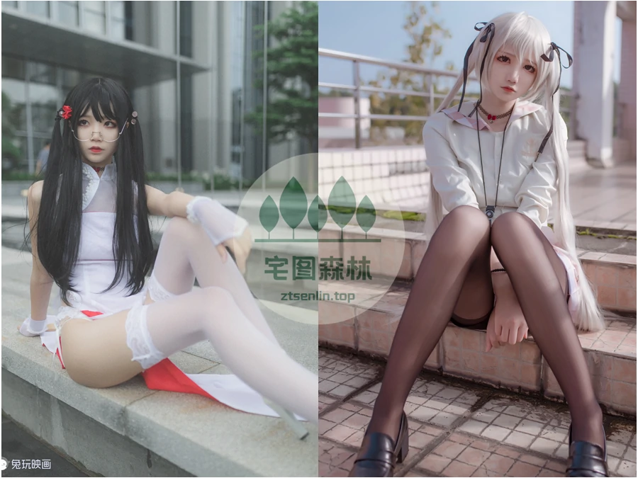 人气coser五更百鬼写真合集下载&汇总：世界第一可爱鬼！[34套-8.9G]-第6张-宅图森林写真资源合集下载
