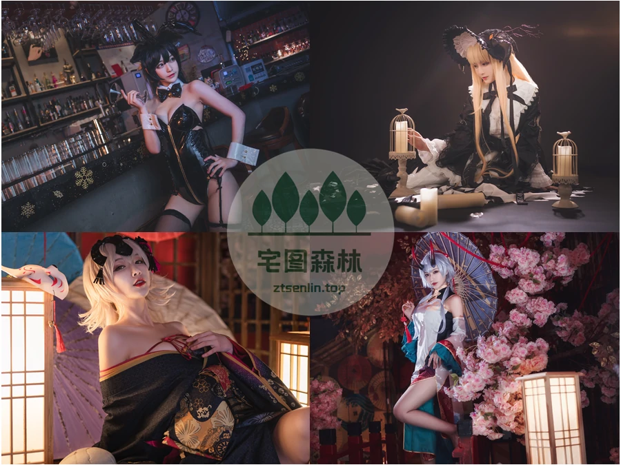 铁板烧鬼舞写真合集下载&汇总：纤云微雨花含露[32套-10.6G]