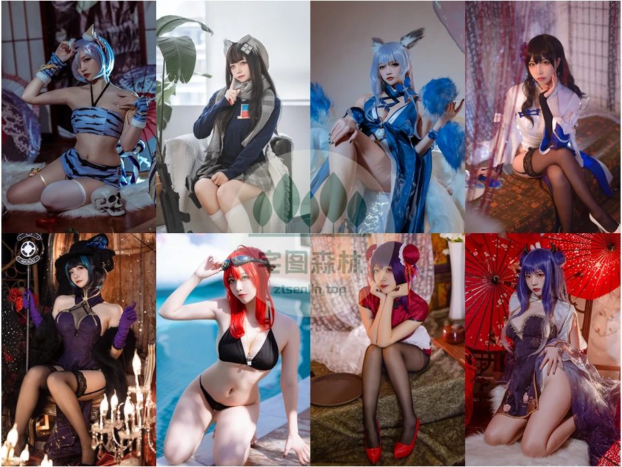二次元博主二佐Nisa写真合集下载&汇总：勤奋的劳模coser[183套-65.1G]