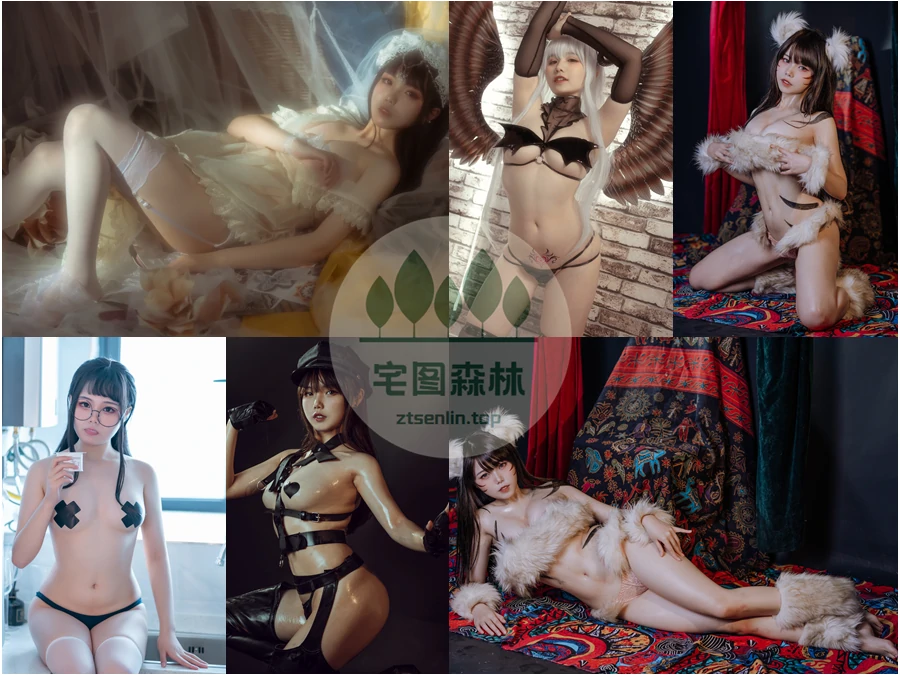七月喵子写真合集下载&汇总：可爱猫娘伸爪爪[53套-16.6G]