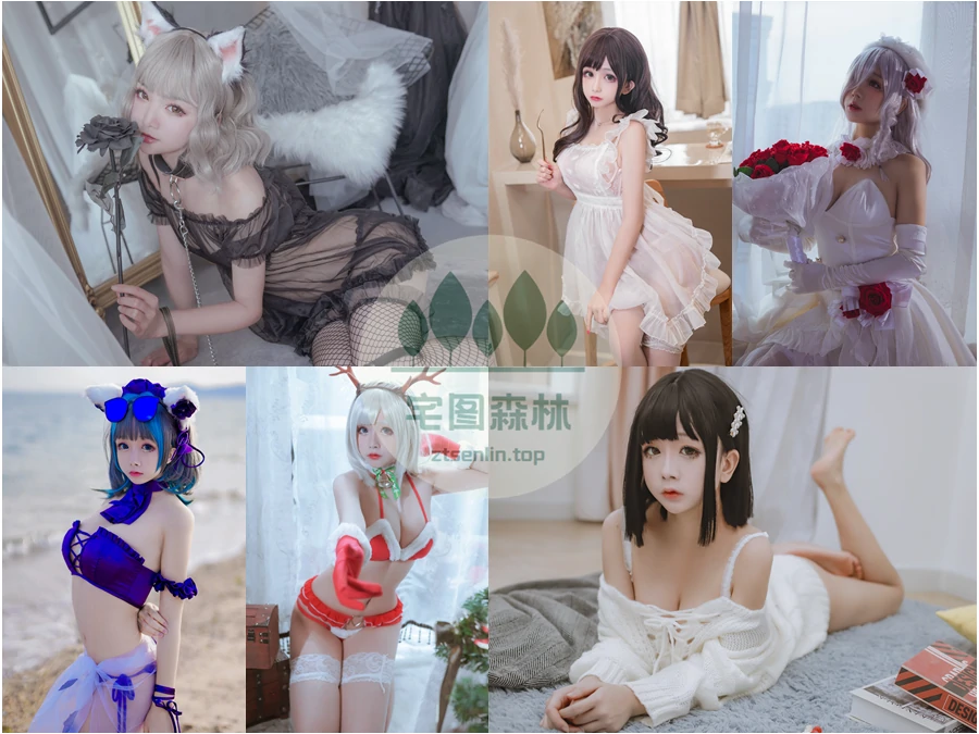 写真博主日奈娇(椎名莜)写真合集下载&汇总：像老板画的饼一样又大又圆[213套-230.0G]-第5张-宅图森林写真资源合集下载