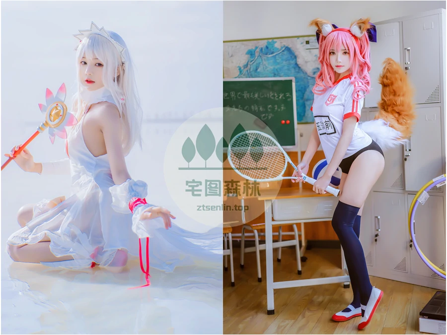 动漫博主桜桃喵写真合集下载&汇总：颜值巅峰[249套-122.9G]-第4张-宅图森林写真资源合集下载