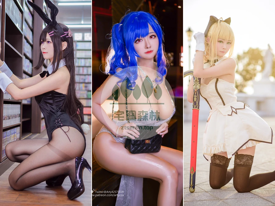 Arty亚缇写真cosplay合集下载（真爱版）&汇总：你真的懂巨乳么？[133套-1.9G]-第1张-宅图森林写真资源合集下载